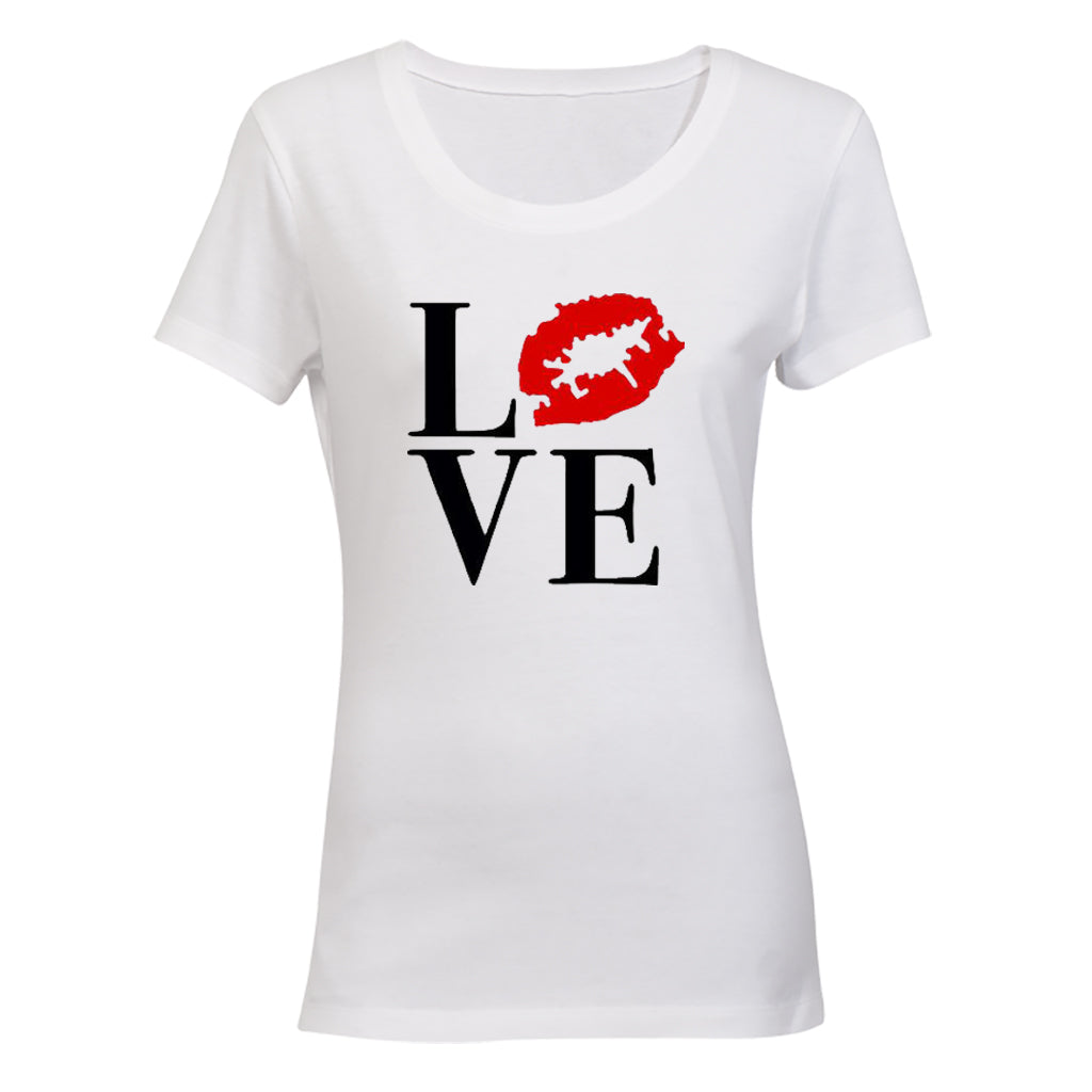 Love Lips - Valentine - Ladies - T-Shirt - BuyAbility South Africa
