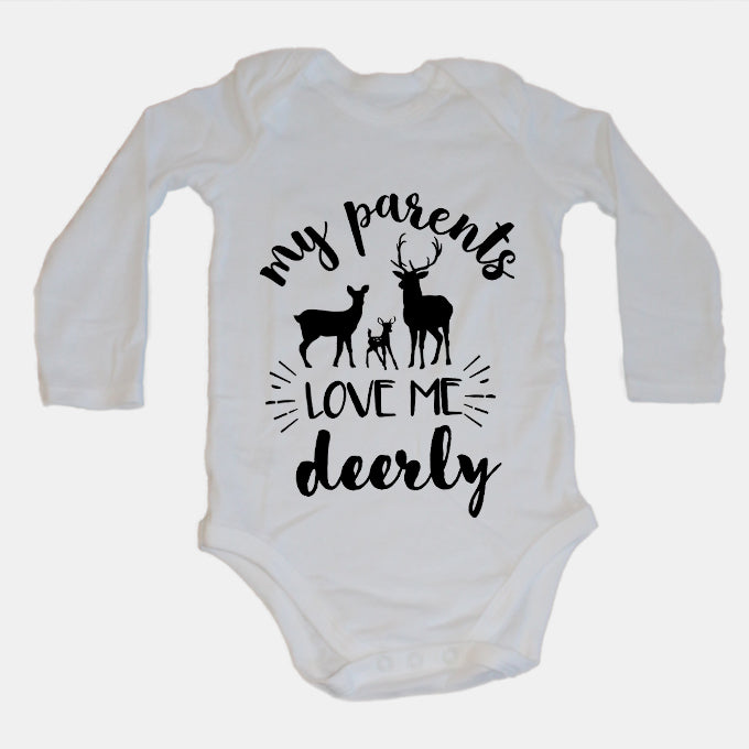 My Parents Love Me DEERLY - Baby Grow - BuyAbility South Africa