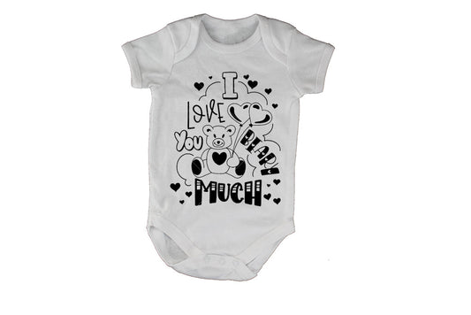Love You Beary Much - Valentine - Baby Grow - BuyAbility South Africa