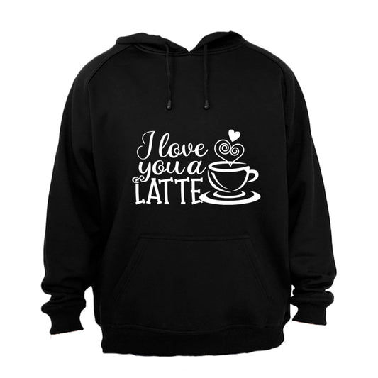 Love You A Latte - Valentine - Hoodie - BuyAbility South Africa