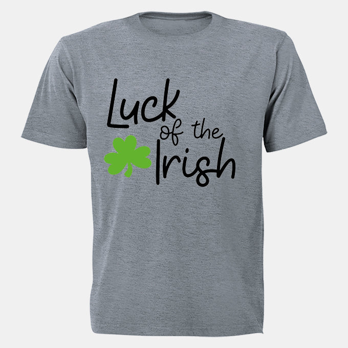 Luck of the Irish - St. Patrick's Day - Adults - T-Shirt - BuyAbility South Africa
