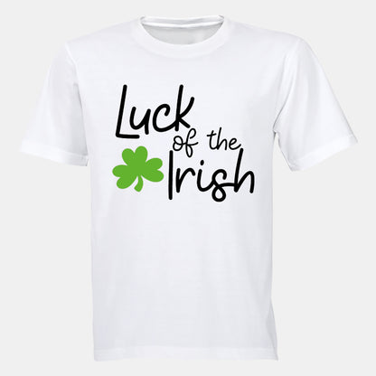 Luck of the Irish - St. Patrick's Day - Kids T-Shirt - BuyAbility South Africa