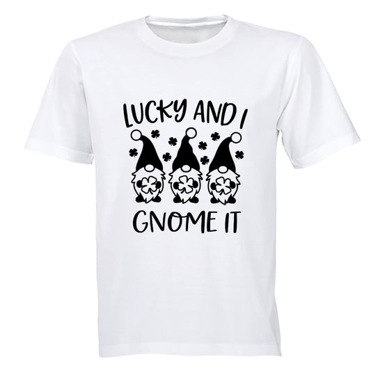 Lucky & I Gnome It - St. Patrick's Day - Kids T-Shirt - BuyAbility South Africa