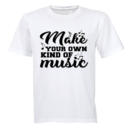 Make Your Own Music - Adults - T-Shirt - BuyAbility South Africa