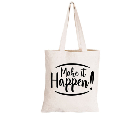 Make It Happen - Eco-Cotton Natural Fibre Bag - BuyAbility South Africa