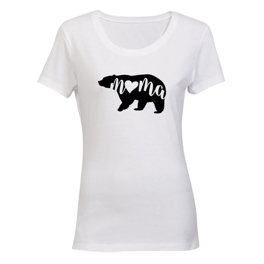 Mama Bear - Heart - Ladies - T-Shirt - BuyAbility South Africa