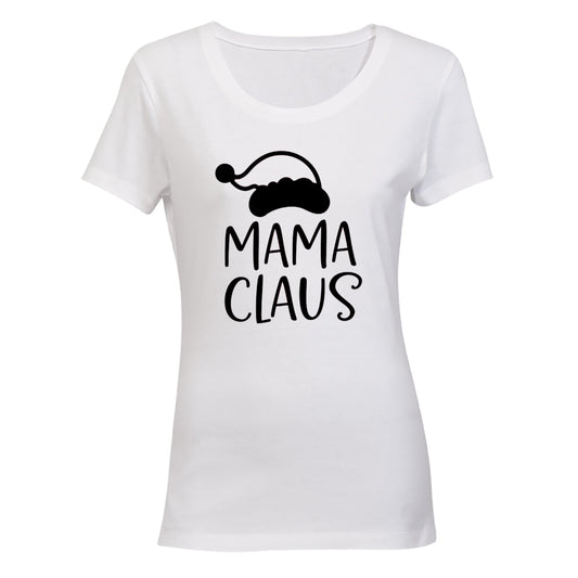 Mama Claus - Christmas - Ladies - T-Shirt - BuyAbility South Africa