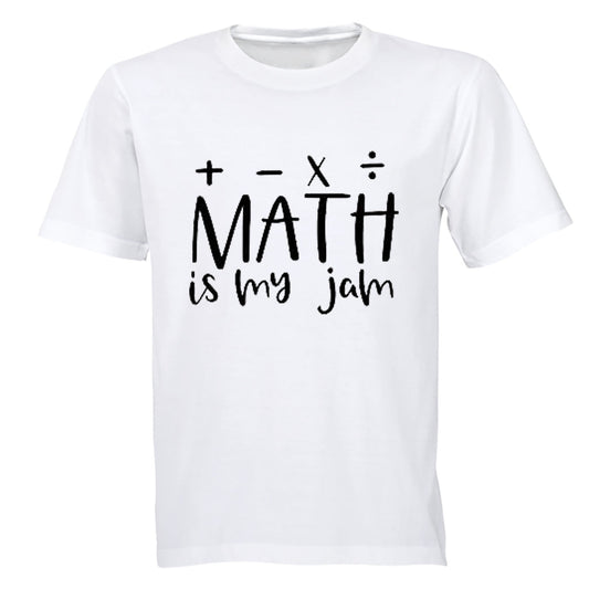 Math is My Jam - Adults - T-Shirt - BuyAbility South Africa