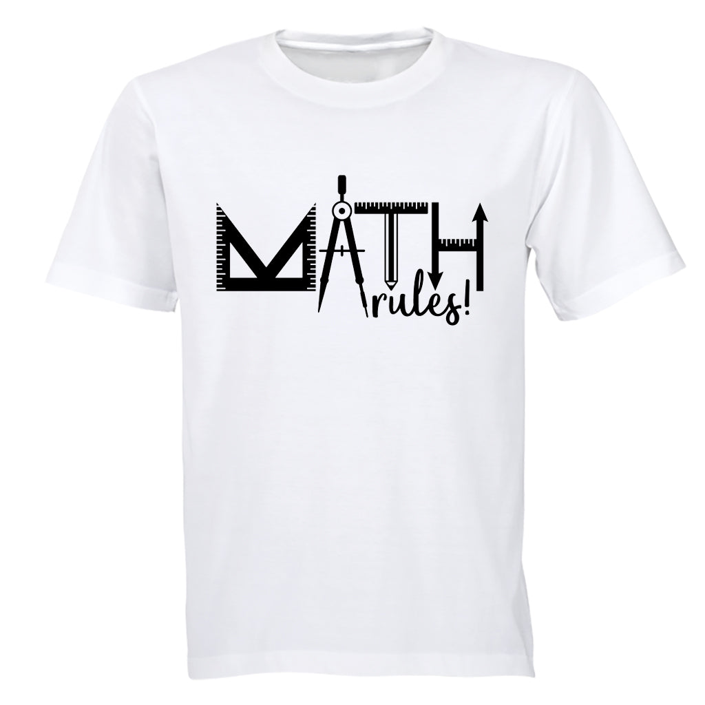 Math Rules - Adults - T-Shirt - BuyAbility South Africa