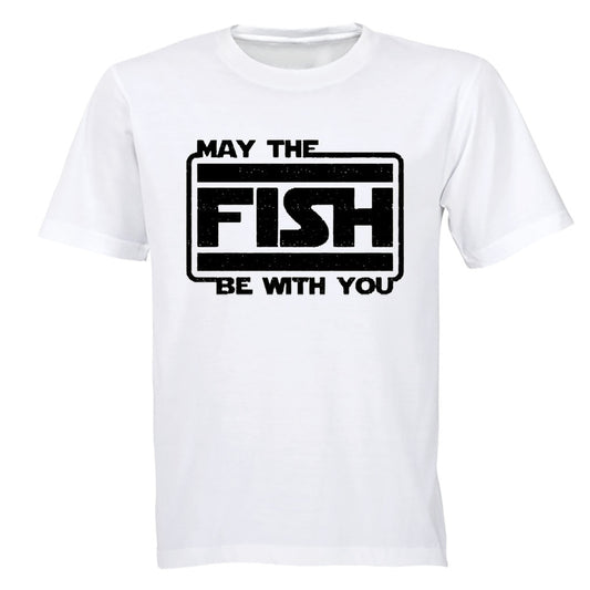 May The Fish Be With You - Adults - T-Shirt - BuyAbility South Africa