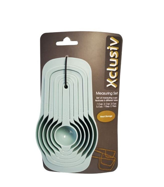 Xclusiv - Measuring Cups Set - 6 Different Stackable Sizes - Neat Storage - BuyAbility South Africa