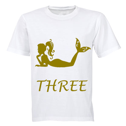 Mermaid - THREE - Kids T-Shirt - BuyAbility South Africa
