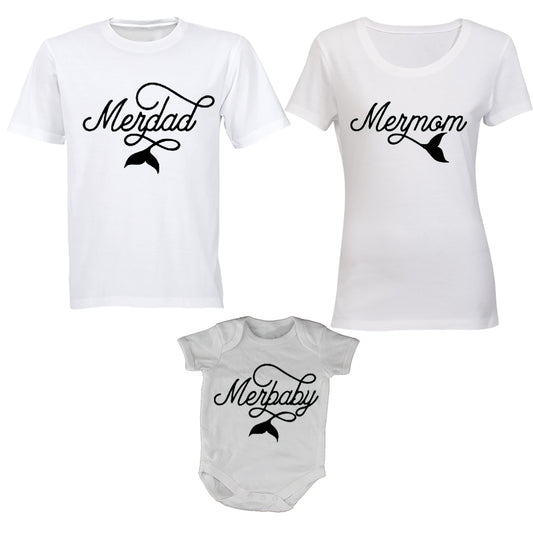 Mermaids - Family Tees - Mom | Dad | Baby Grow - BuyAbility South Africa