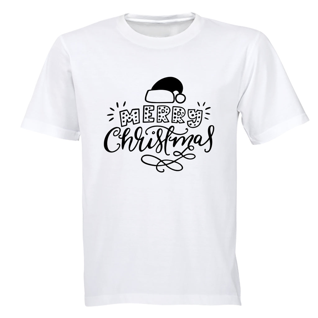 Merry Christmas - Dots - Adults - T-Shirt - BuyAbility South Africa