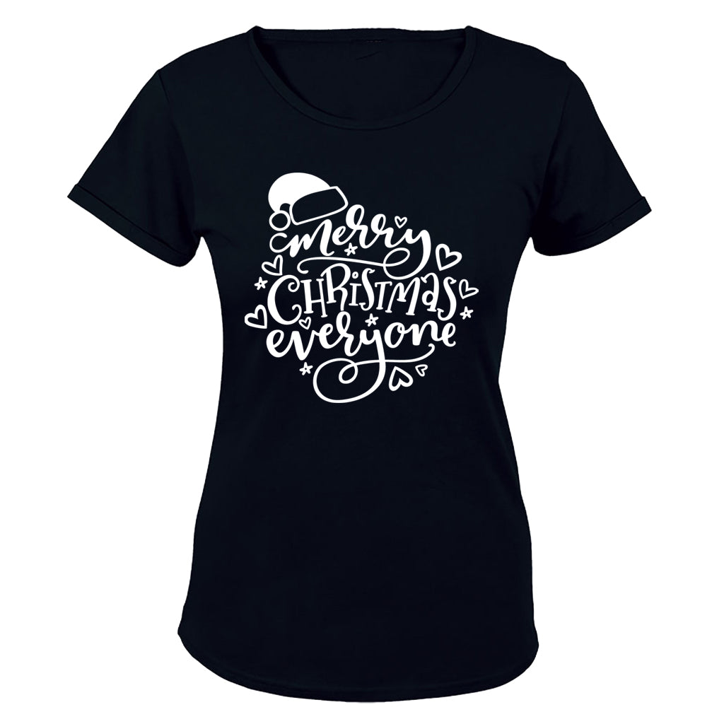 Merry Christmas Everyone - Ladies - T-Shirt - BuyAbility South Africa