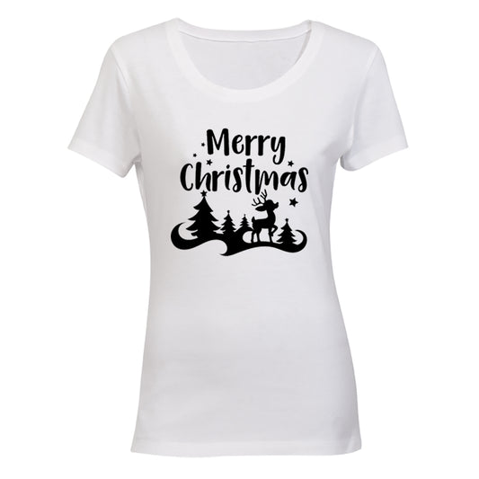 Merry Christmas - Reindeer Silhouette - BuyAbility South Africa