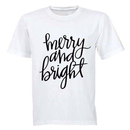 Merry and Bright - Adults - T-Shirt - BuyAbility South Africa
