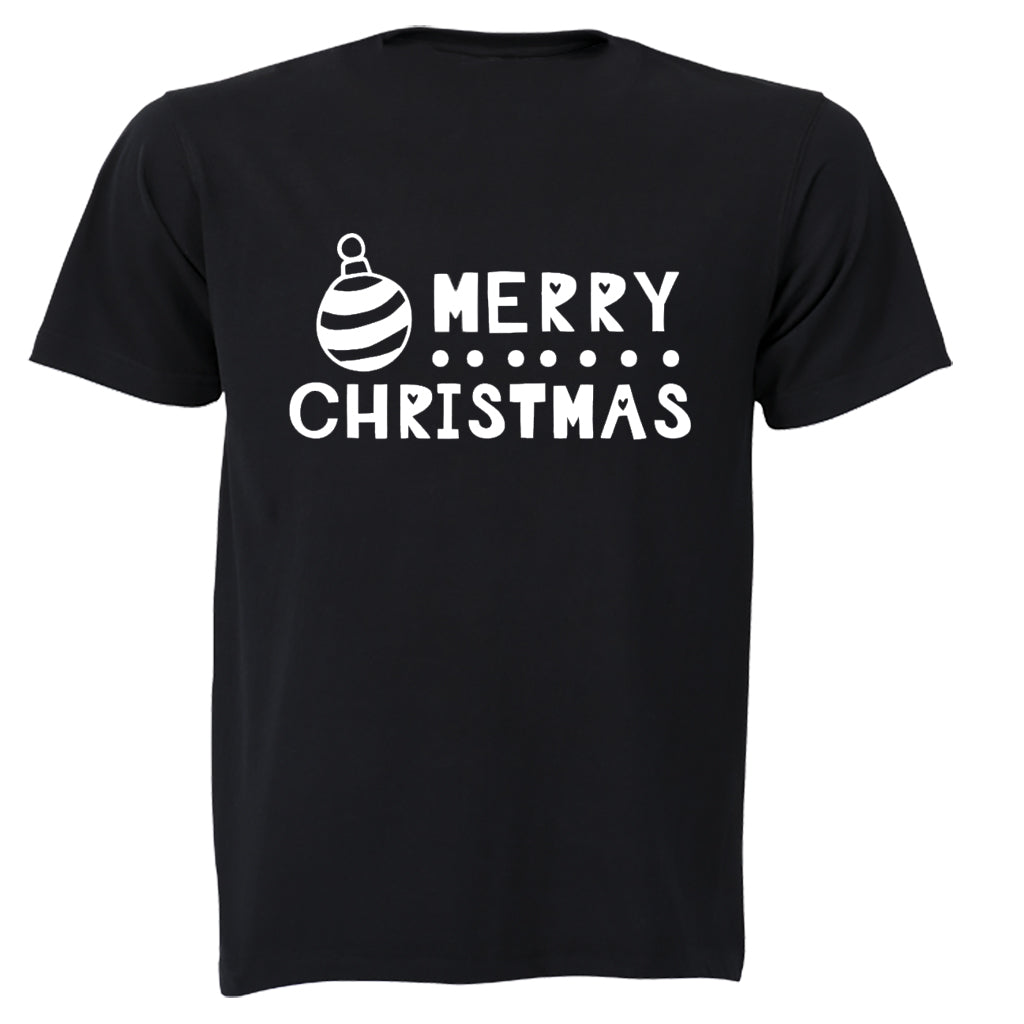 Copy of Merry Christmas - Dots - Kids T-Shirt - BuyAbility South Africa