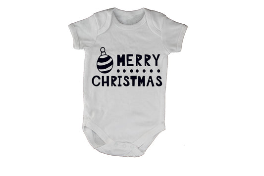 Merry Christmas - Dots - Baby Grow - BuyAbility South Africa