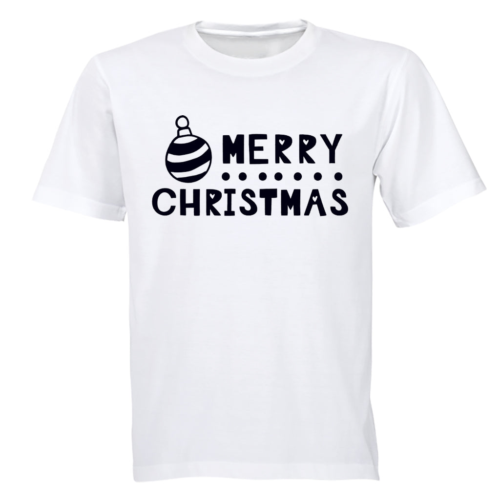 Copy of Merry Christmas - Dots - Kids T-Shirt - BuyAbility South Africa
