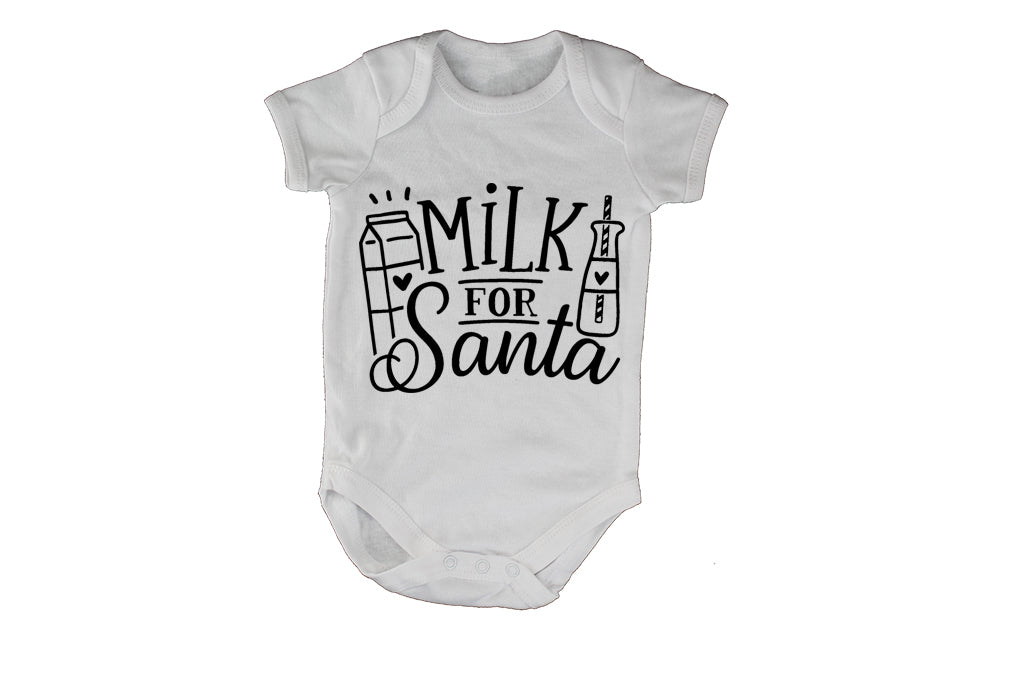 Milk for Santa - Christmas - Baby Grow - BuyAbility South Africa