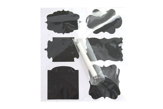 Mini Chalk Labels – Assorted Shapes - BuyAbility South Africa