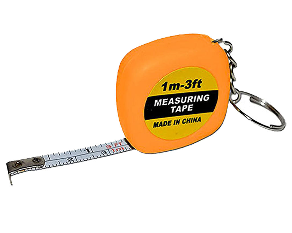 Orange Mini Tape Measure Keyring - BuyAbility South Africa