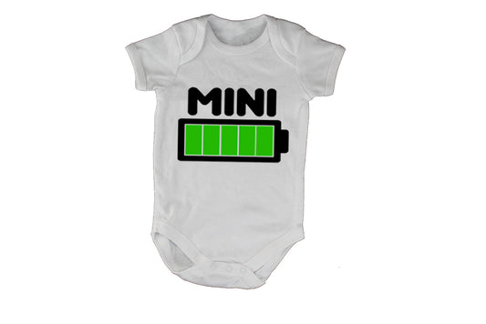 Mini - Battery Levels - Baby Grow - BuyAbility South Africa
