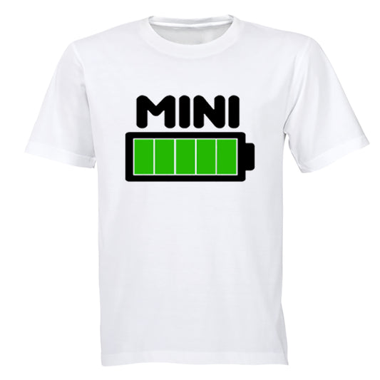 Mini - Battery Levels - Kids T-Shirt - BuyAbility South Africa