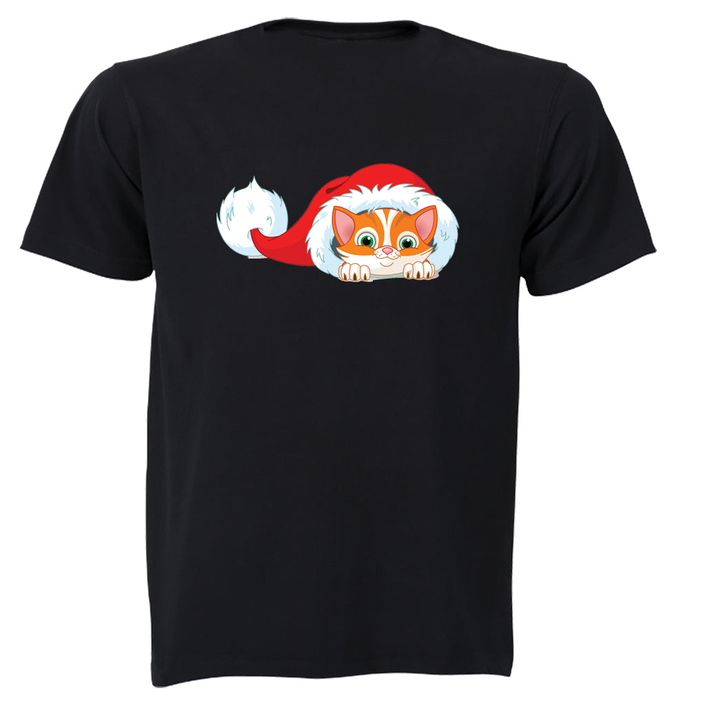 Mischief Christmas Kitten - Kids T-Shirt - BuyAbility South Africa