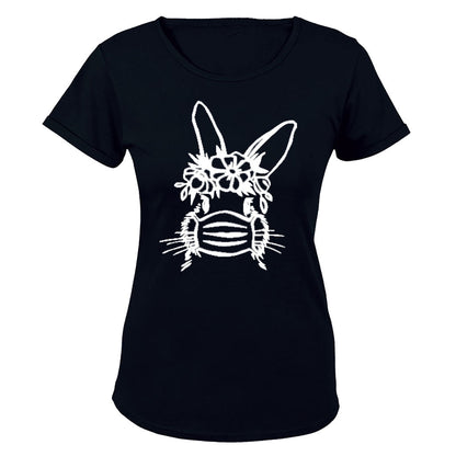 Miss Quarantine Bunny - Easter - Ladies - T-Shirt - BuyAbility South Africa