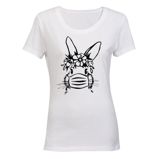 Miss Quarantine Bunny - Easter - Ladies - T-Shirt - BuyAbility South Africa