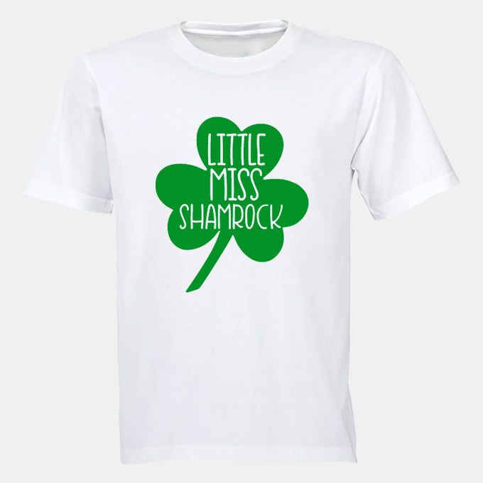 Miss Shamrock - St. Patrick's Day - Kids T-Shirt - BuyAbility South Africa