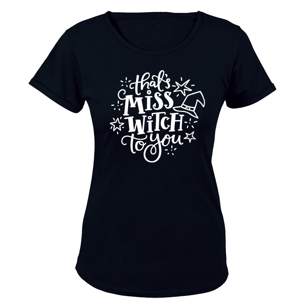 Miss Witch To You - Halloween - Ladies - T-Shirt - BuyAbility South Africa