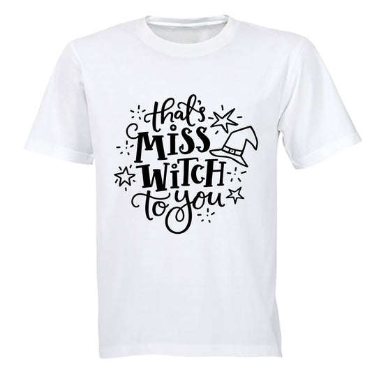 Miss Witch To You - Halloween - Kids T-Shirt - BuyAbility South Africa