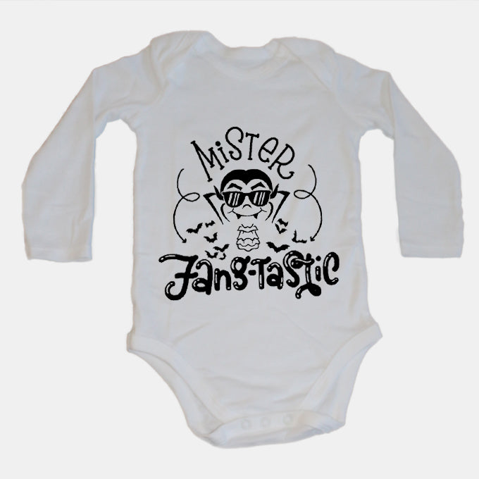 Mister Fang-tastic - Halloween - Baby Grow