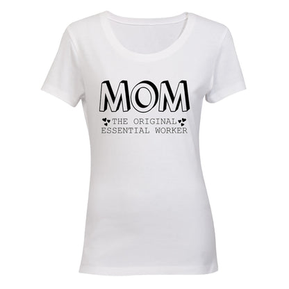 Mom - Essential Worker - Ladies - T-Shirt - BuyAbility South Africa