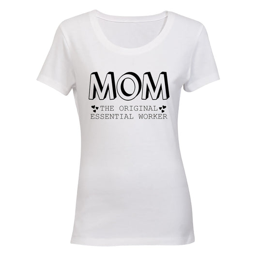 Mom - Essential Worker - Ladies - T-Shirt - BuyAbility South Africa
