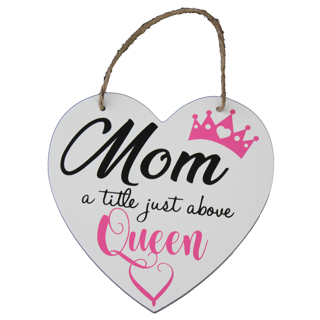 Mom, Title Above Queen - Heart Sign – BuyAbility