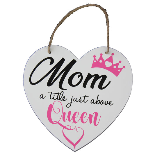 Mom, Title Above Queen - Heart Sign - BuyAbility South Africa