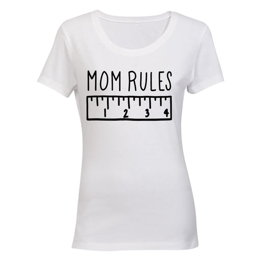 Mom Rules - Ladies - T-Shirt - BuyAbility South Africa
