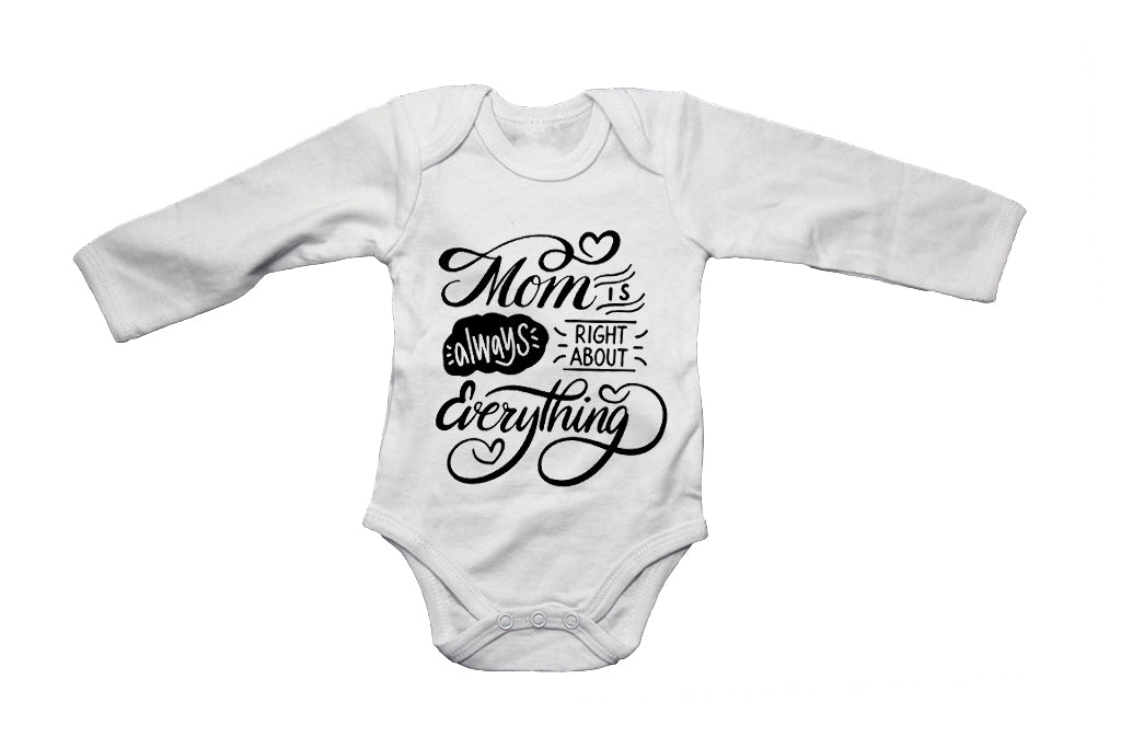 Mom is Always Right - Baby Grow - BuyAbility South Africa