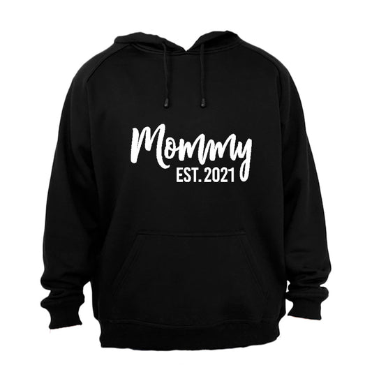 Mommy - EST 2021 - Hoodie - BuyAbility South Africa