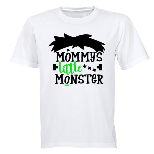 Mommy's Little Monster - Halloween Frankenstein - Kids T-Shirt - BuyAbility South Africa