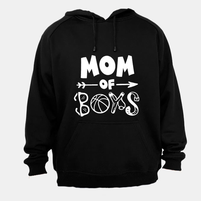 Mom of Boys - Boy Things - Hoodie