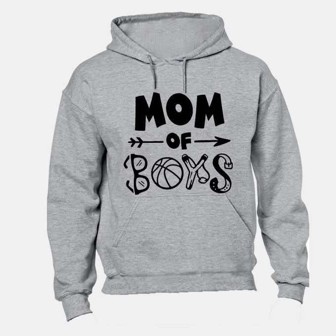 Mom of Boys - Boy Things - Hoodie