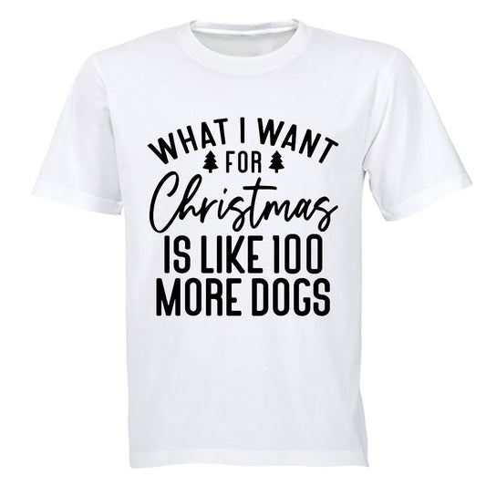 More Dogs - Christmas - Adults - T-Shirt - BuyAbility South Africa