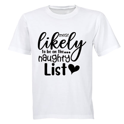 Most Likely - Christmas - Kids T-Shirt - BuyAbility South Africa
