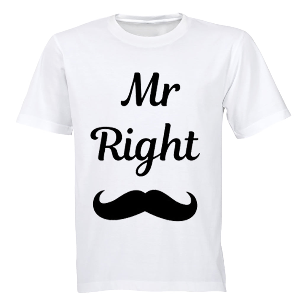 Mr Right. - Adults - T-Shirt - BuyAbility South Africa