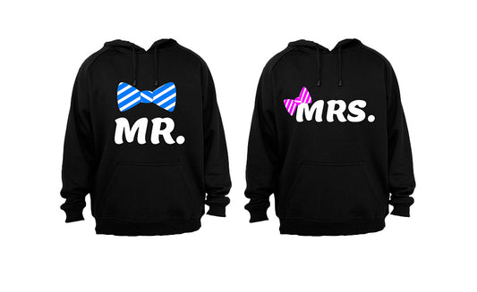 Mr and Mrs - Couples Hoodies (1 Set) - BuyAbility South Africa